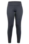 Exofficio Women's Give-n-go Performance Base Layer Legging In Black In Blue