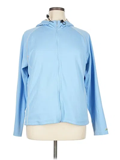 Pre-owned Exofficio Zip Up Hoodie In Blue