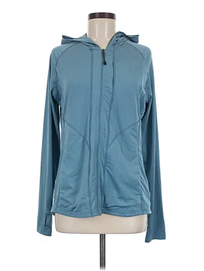 Pre-owned Exofficio Zip Up Hoodie In Blue