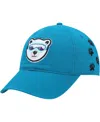 Explore Men's  Blue Polar Bear Dad Adjustable Hat In Blue