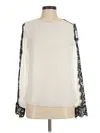 Explosion Long Sleeve Blouse In Ivory