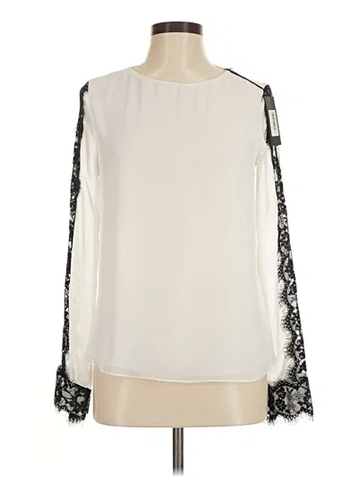 Explosion Long Sleeve Blouse In Ivory