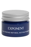 Exponent Beauty Tiem Rewind Retinol Powder Refill In Blue