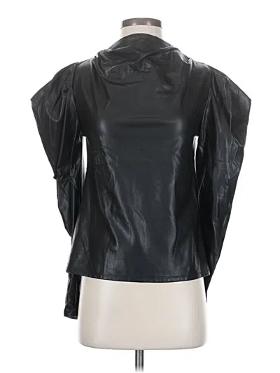 Express 3/4 Sleeve Blouse In Black