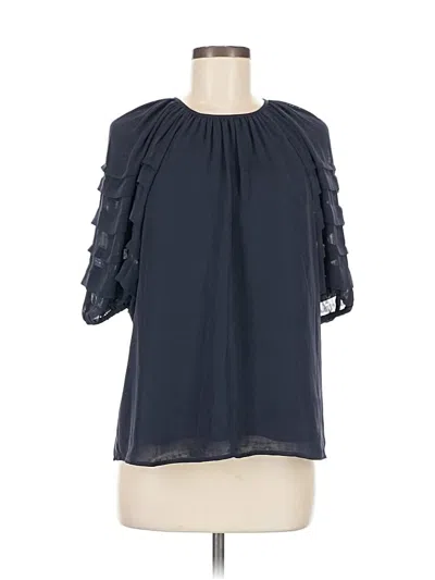 Pre-owned Express 3/4 Sleeve Blouse In Gray