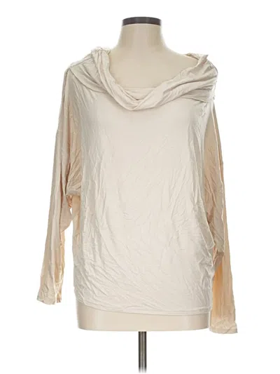 Pre-owned Express 3/4 Sleeve Blouse In Ivory