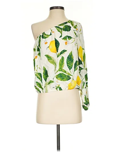 Express 3/4 Sleeve Blouse In White