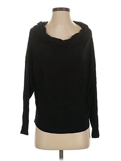 Pre-owned Express 3/4 Sleeve T-shirt In Black