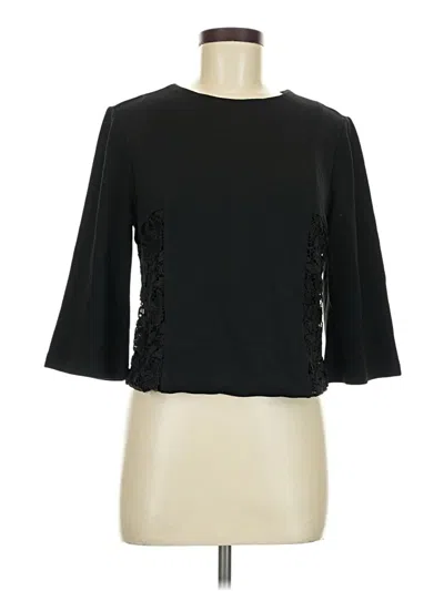 Express 3/4 Sleeve T-shirt In Black