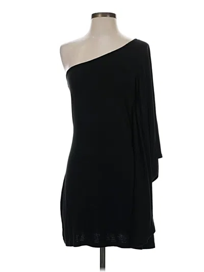 Pre-owned Express 3/4 Sleeve T-shirt In Black