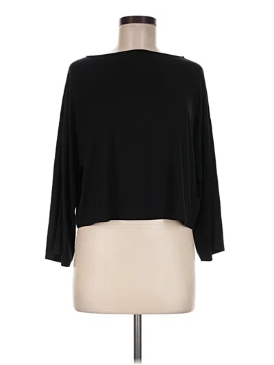 Express 3/4 Sleeve T-shirt In Black