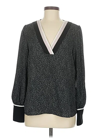 Pre-owned Express 3/4 Sleeve T-shirt In Gray