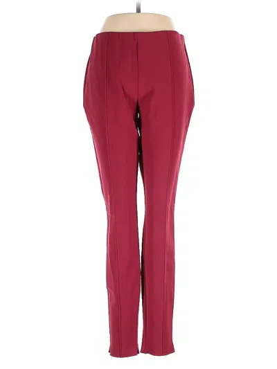 Pre-owned Express Active Pants In Burgundy