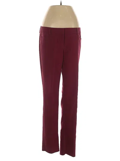 Pre-owned Express Active Pants In Burgundy