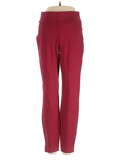 Express Active Pants In Burgundy