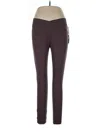 Express Active Pants In Burgundy