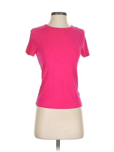 Pre-owned Express Active T-shirt In Pink