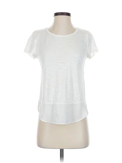 Pre-owned Express Active T-shirt In White