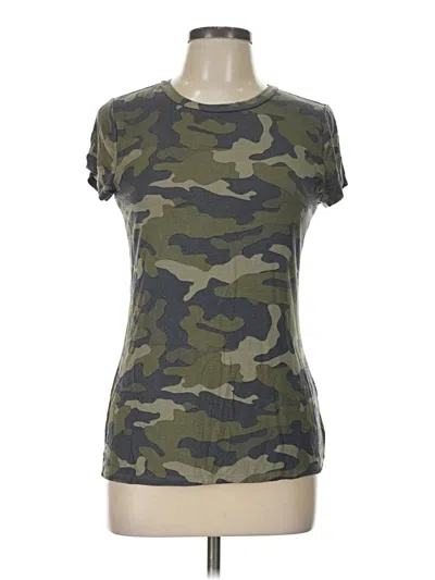 Pre-owned Express Active T-shirt In Green