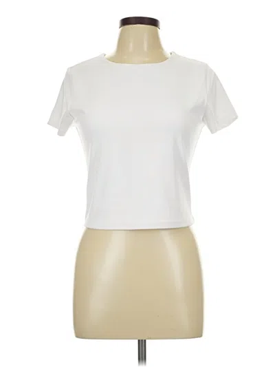 Pre-owned Express Active T-shirt In White
