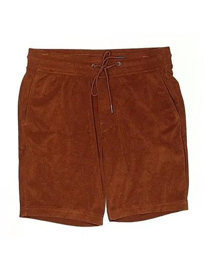 Pre-owned Express Athletic Shorts In Brown