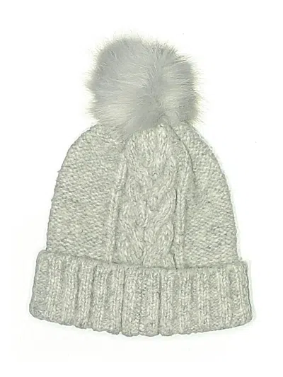 Pre-owned Express Beanie Hat In Gray