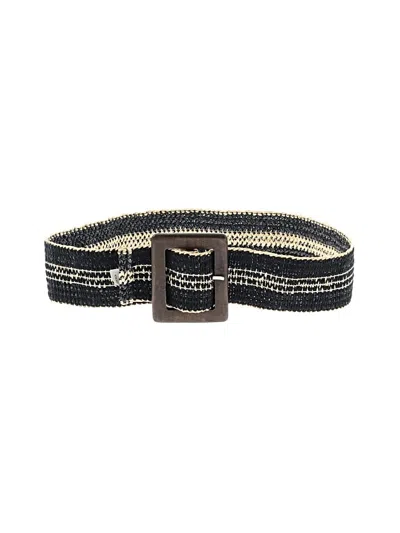 Pre-owned Express Belt In Black