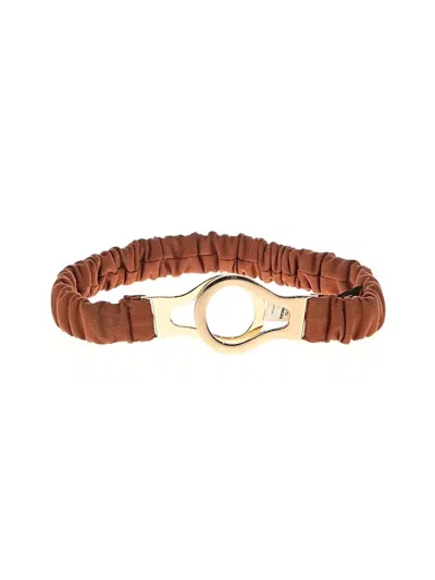 Pre-owned Express Belt In Brown