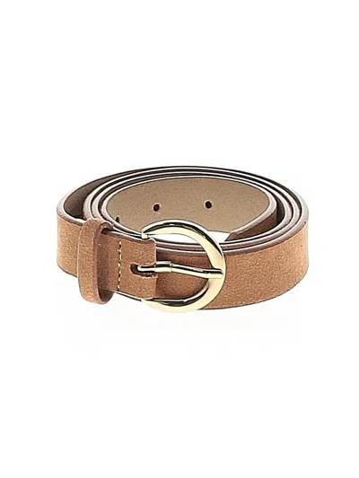 Pre-owned Express Belt In Brown