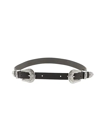 Pre-owned Express Belt In Gray