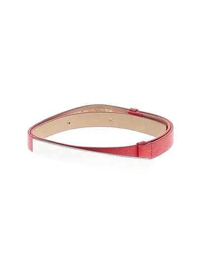 Pre-owned Express Belt In Red