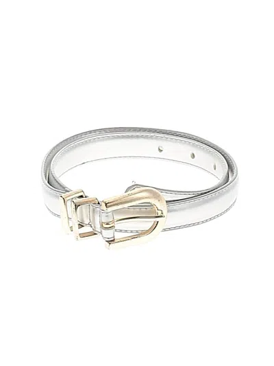 Pre-owned Express Belt In Silver