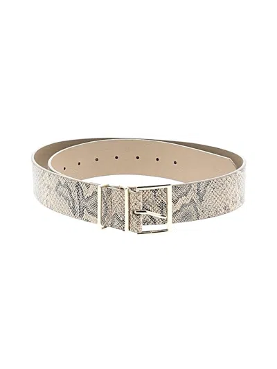 Pre-owned Express Belt In Silver