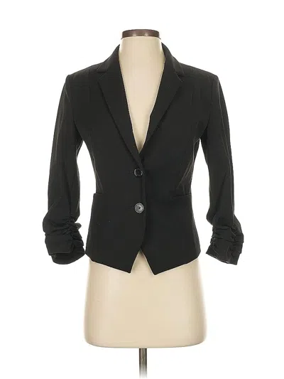 Pre-owned Express Blazer Jacket In Black