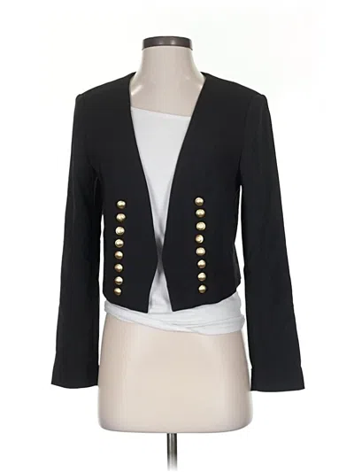 Pre-owned Express Blazer Jacket In Black