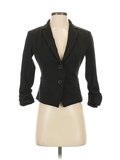 Pre-owned Express Blazer Jacket In Black
