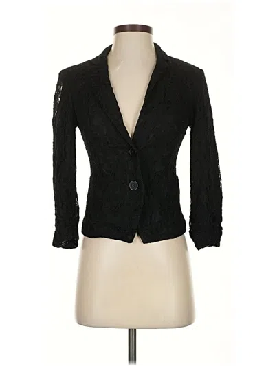 Pre-owned Express Blazer Jacket In Black