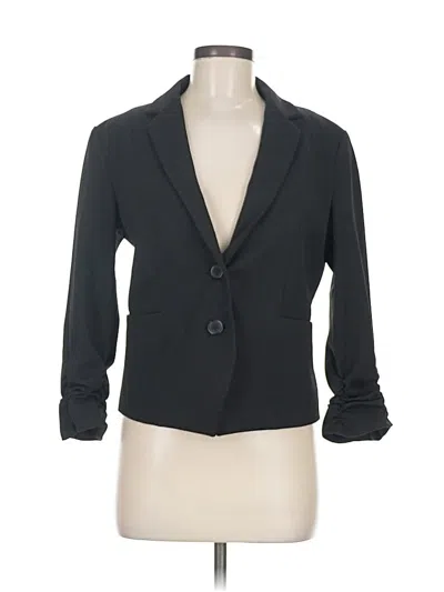 Pre-owned Express Blazer Jacket In Black