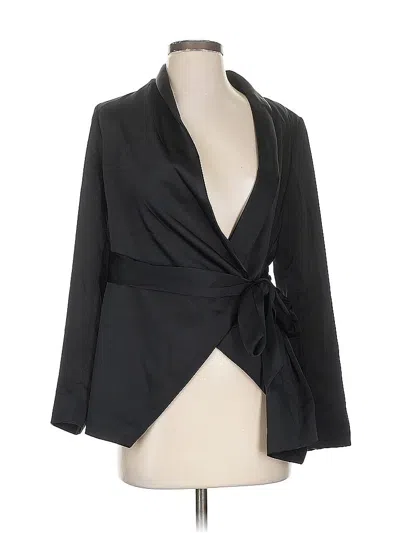 Pre-owned Express Blazer Jacket In Black
