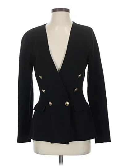 Pre-owned Express Blazer Jacket In Black