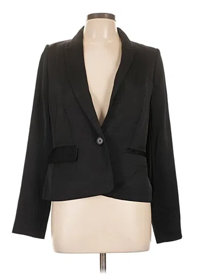 Pre-owned Express Blazer Jacket In Black