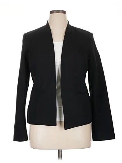 Pre-owned Express Blazer Jacket In Black