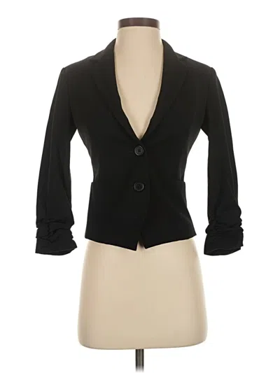 Pre-owned Express Blazer Jacket In Black