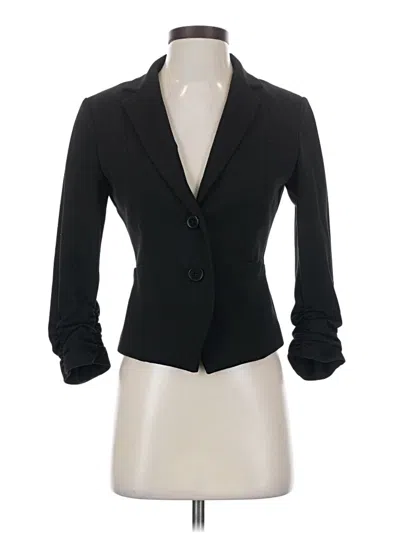 Pre-owned Express Blazer Jacket In Black
