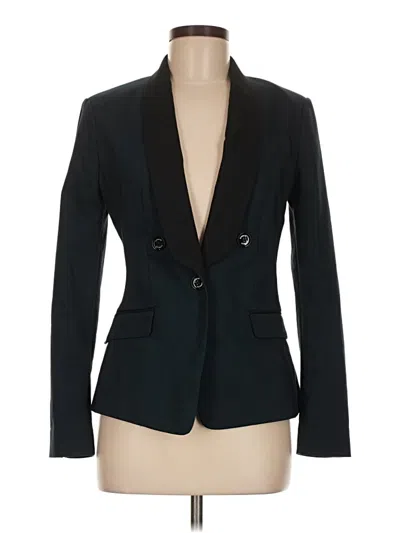 Pre-owned Express Blazer Jacket In Black