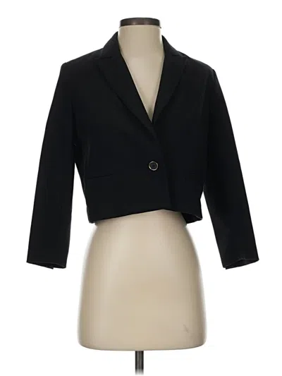 Pre-owned Express Blazer Jacket In Black