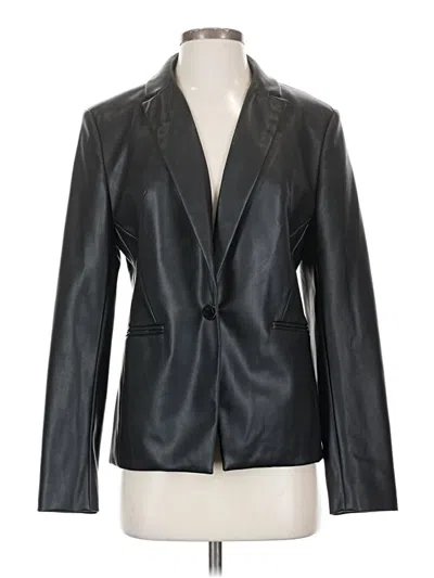 Pre-owned Express Blazer Jacket In Black