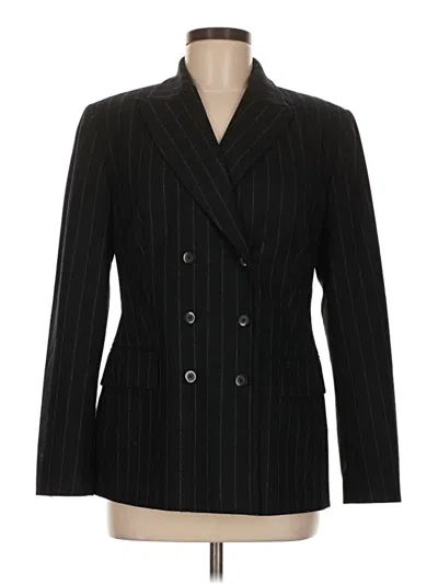 Pre-owned Express Blazer Jacket In Black