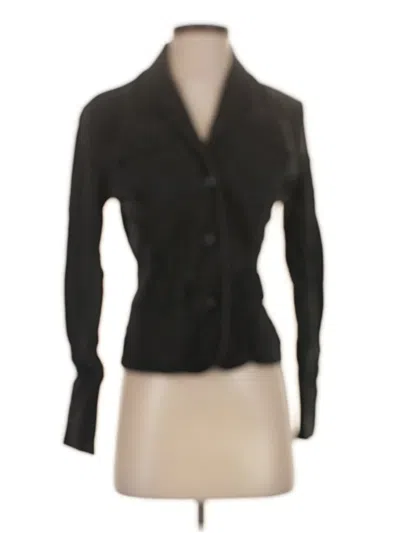 Pre-owned Express Blazer Jacket In Black