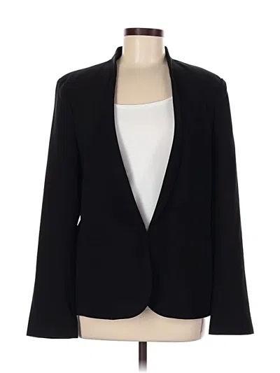 Pre-owned Express Blazer Jacket In Black